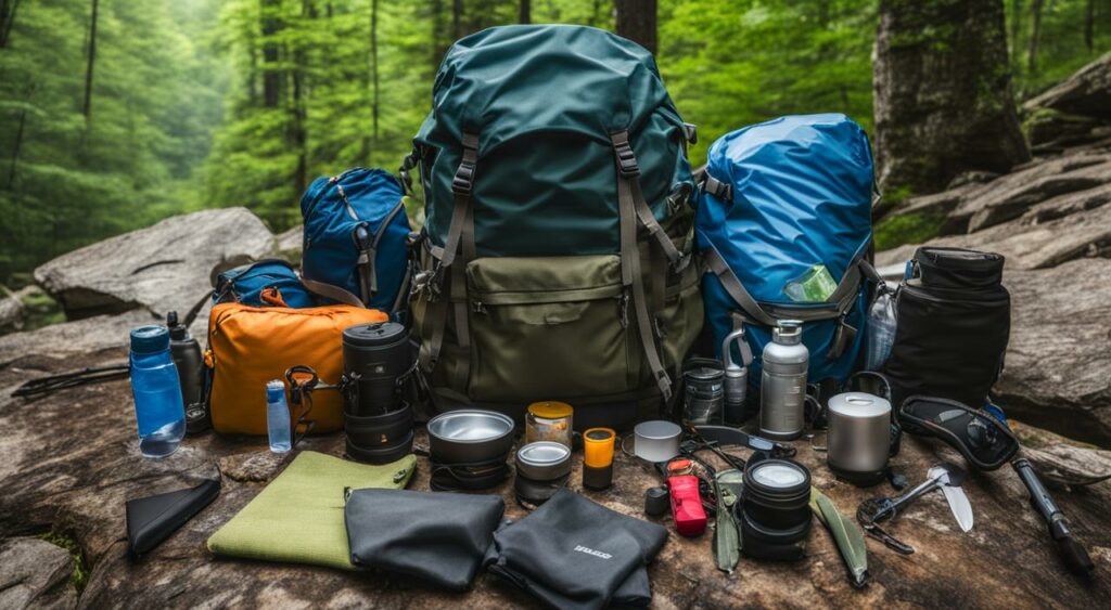 Backpacking Gear in West Virginia