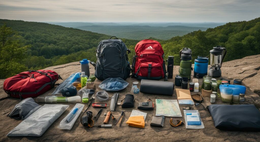 Backpacking gear and essentials image