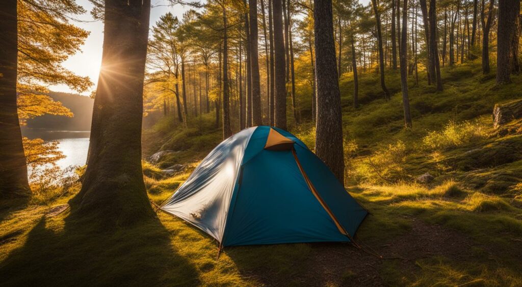 Massachusetts wilderness camping