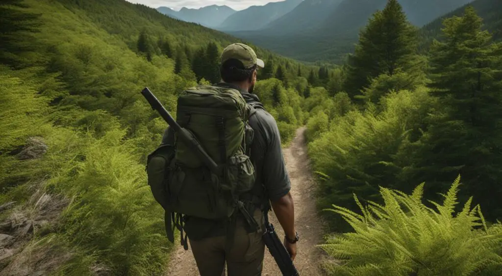 personal safety while hiking with firearms
