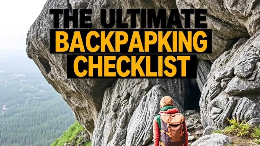 The Ultimate Backpacking Checklist for Beginners