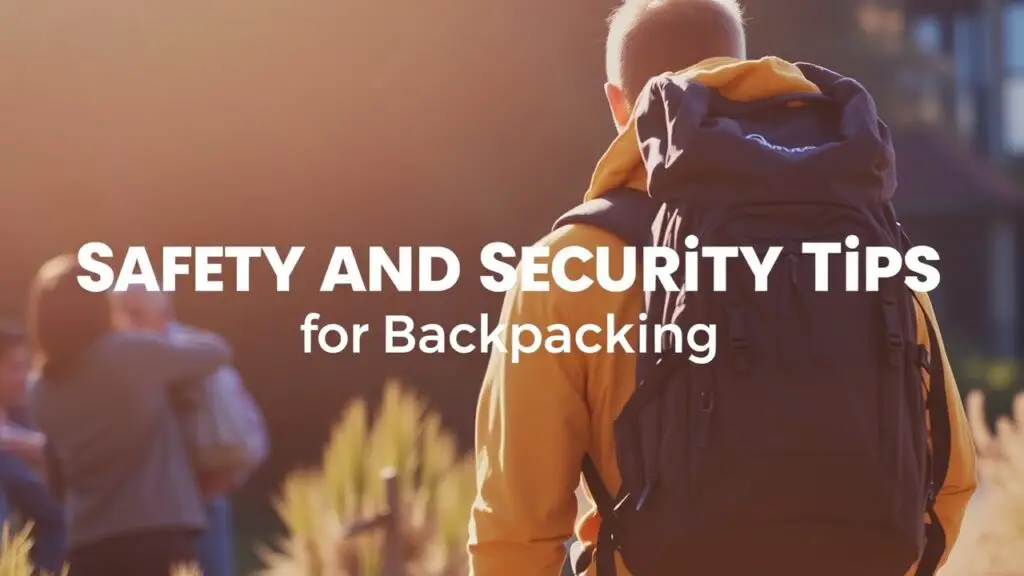 Safety and Security Tips for Backpacking