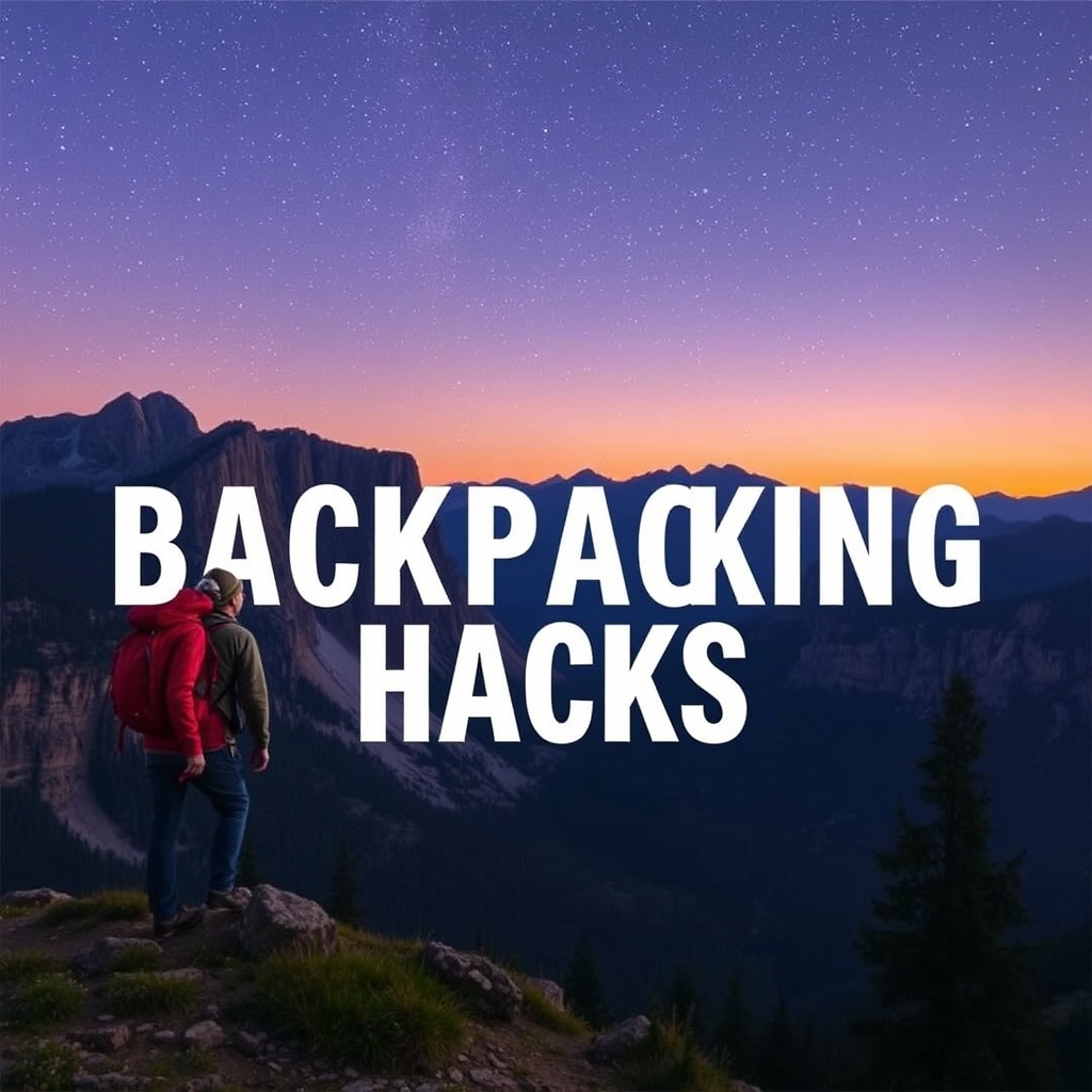 Backpacking Hacks