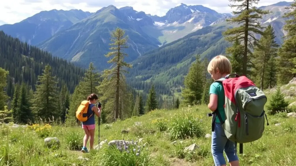 Fun Activities for Kids while Backpacking